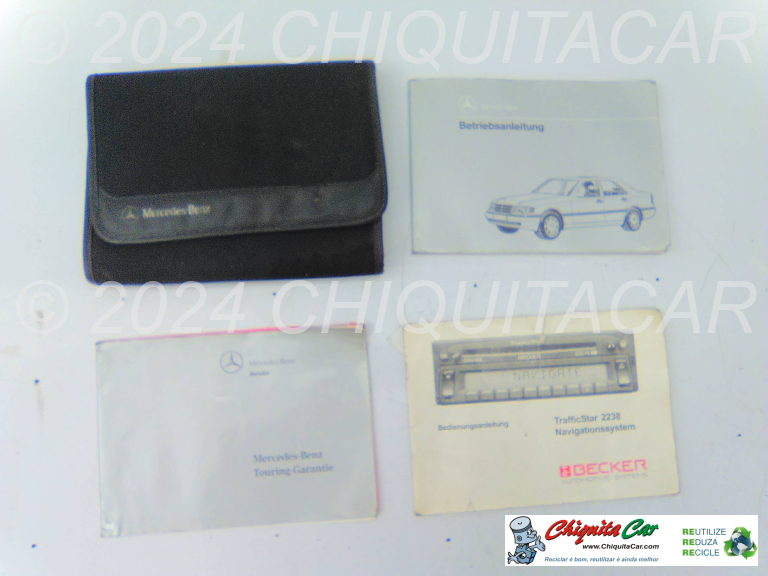 PASTA DOCUMENTOS MERCEDES Classe C (202) 