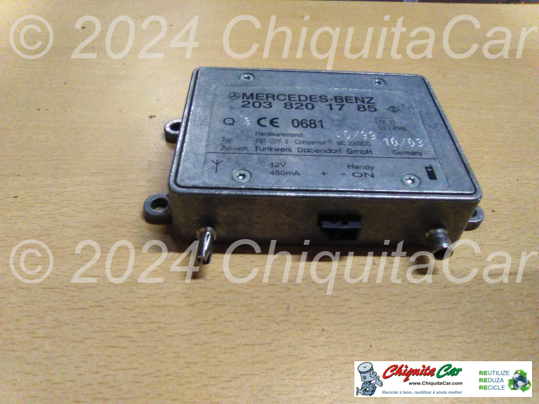 MODULO AMPLIFICADOR MERCEDES Classe C (203)  [2000-2008]