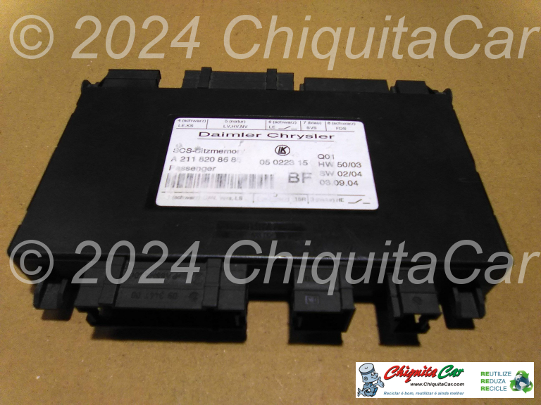 MODULO COMANDO BANCO DTO MERCEDES Classe E (211)  [2002-2009]