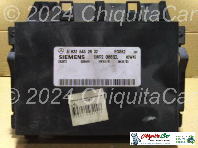 MODULO COMANDO CAIXA AUTOMATICA MERCEDES Classe E (211)  [2002-2009]