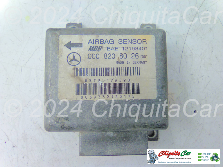 CENTRALINA AIRBAG/CINTOS  MERCEDES Classe C (202) 