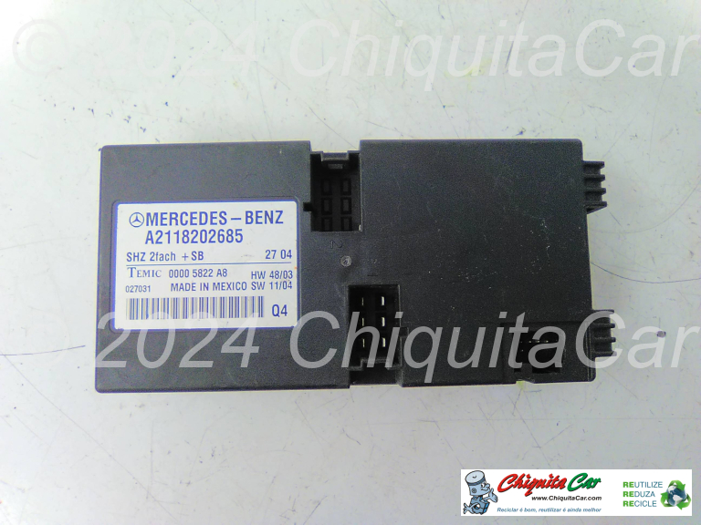 MODULO AQUECIMENTO BANCOS MERCEDES Classe E (211)  [2002-2009]