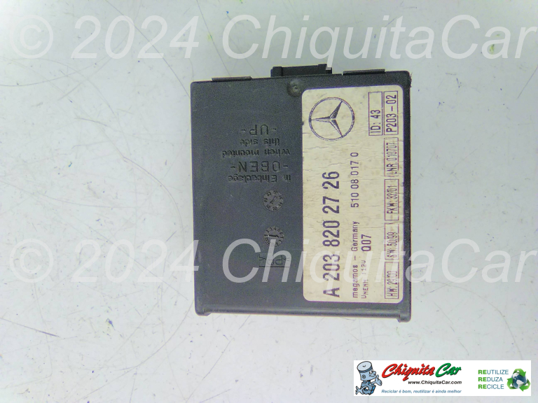 MODULO ALARME MERCEDES Classe C (203)  [2000-2008]