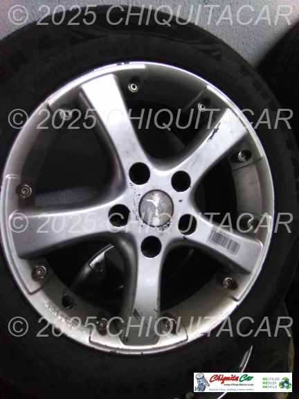 CONJUNTO RODAS C/ JANTE ALUM MERCEDES 190 (201)