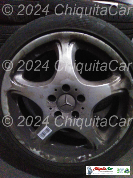 CONJUNTO RODAS C/ JANTE ALUM MERCEDES Classe S (220) 