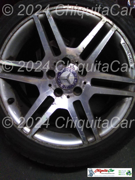 CONJUNTO RODAS C/ JANTE ALUM MERCEDES Classe C (204) 