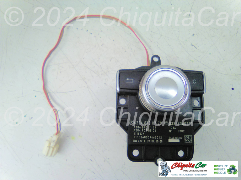 REGULADOR AUDIO/COMAND MERCEDES Classe C (204) 