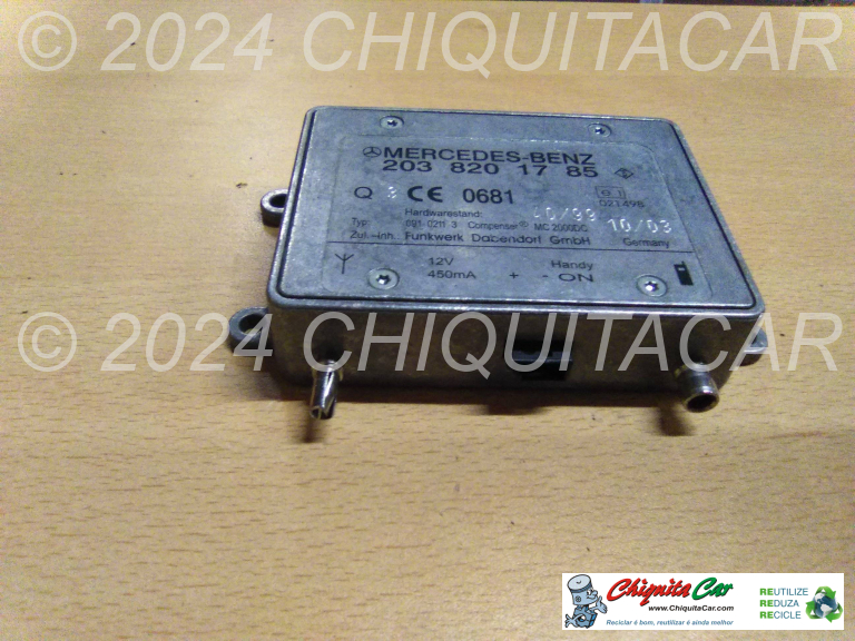 MODULO AMPLIFICADOR MERCEDES Classe C (203)  [2000-2008]