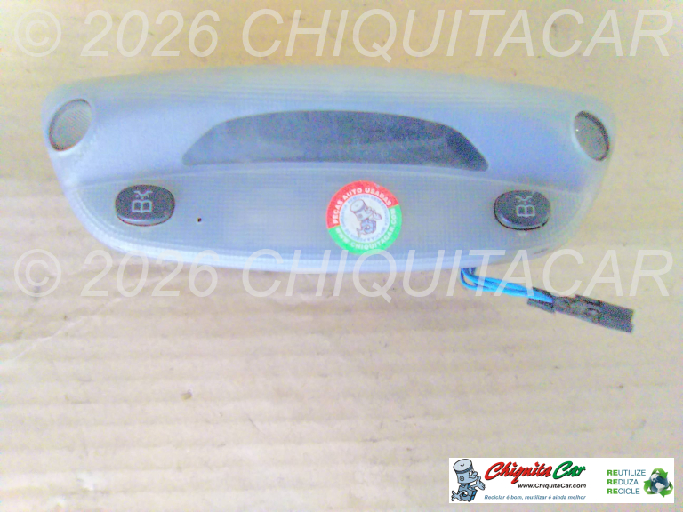 LUZ INTERIOR TECTO TRAS MERCEDES 0