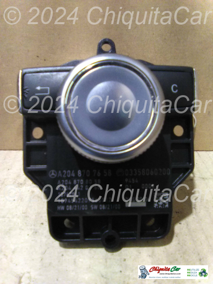 INTERRUPTOR AUDIO/COMAND MERCEDES Classe C (204)  [2007-2015]