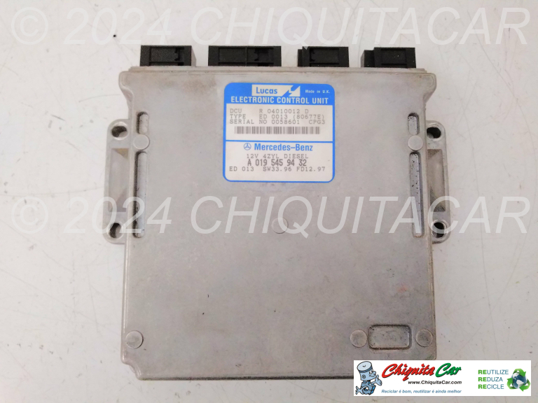 CENTRALINA MOTOR MERCEDES Classe C (202)  [1993-2001]