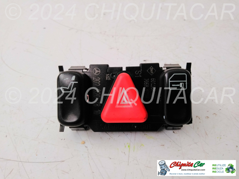 COMANDO INTERMIT, F CENTRAL, ENC CABEÇA MERCEDES Classe C (202)  [1993-2001]