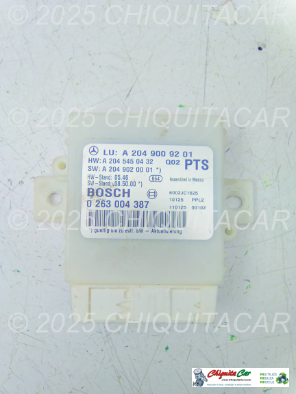 CENTRALINA PARKTRONIC MERCEDES Classe C (204)  [2007-2015]