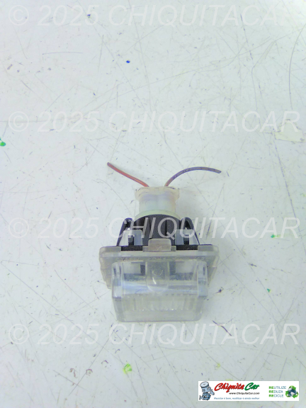 LUZ CHAPA MATRICULA MERCEDES Classe C (204)  [2007-2015]