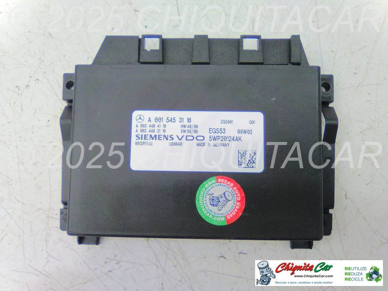 MODULO COMANDO CAIXA AUTOMATICA MERCEDES Classe E (211)  [2002-2009]