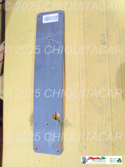 BASE CHAPA MATRICULA FRENTE MERCEDES 124