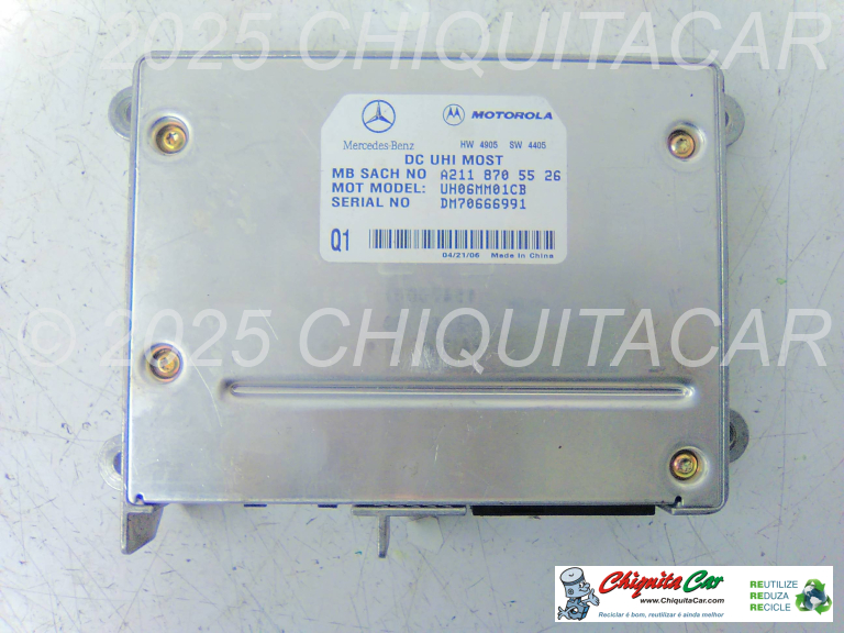 MODULO TELEFONE MERCEDES Classe C (203)  [2000-2008]