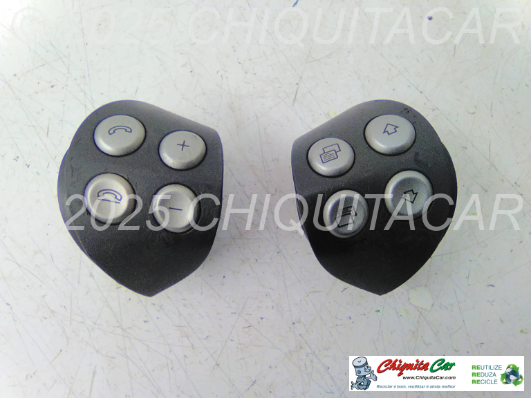 INTERRUPTORES VOLANTE MULTIFUNÇÕES (X2) MERCEDES Classe C (203)  [2000-2008]