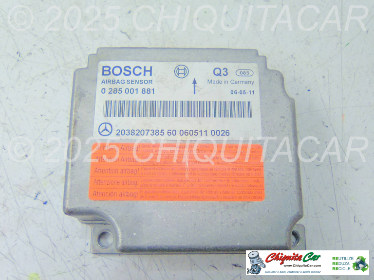 CENTRALINA AIRBAG/CINTOS  MERCEDES Classe C (203)  [2000-2008]