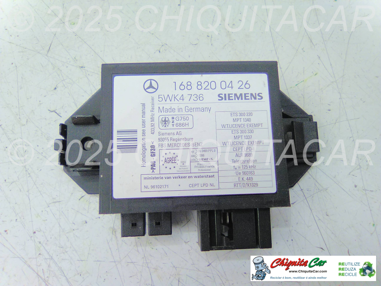 MODULO FECHO CENTRAL MERCEDES Classe A (168)  [1997-2004]