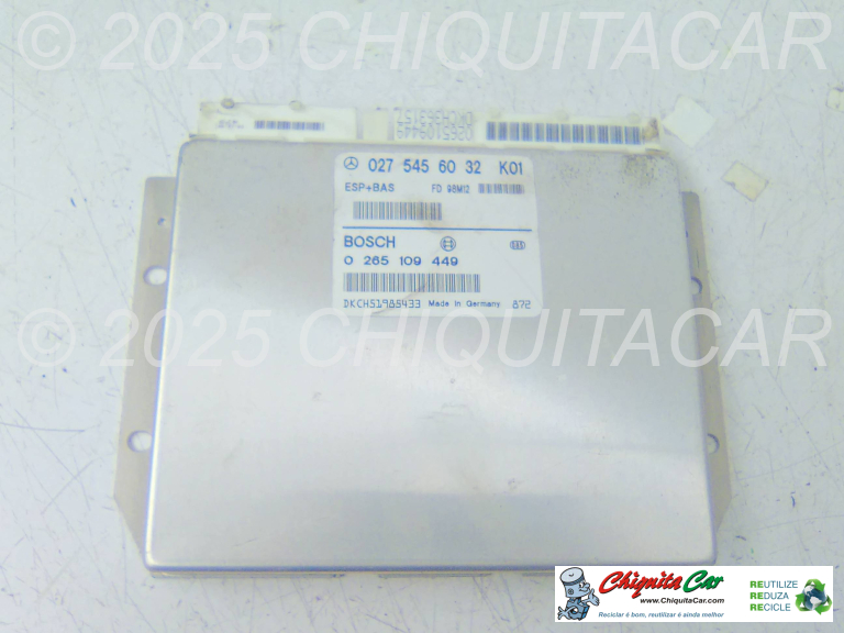 MODULO COMANDO ESP+BAS  MERCEDES Classe A (168)  [1997-2004]