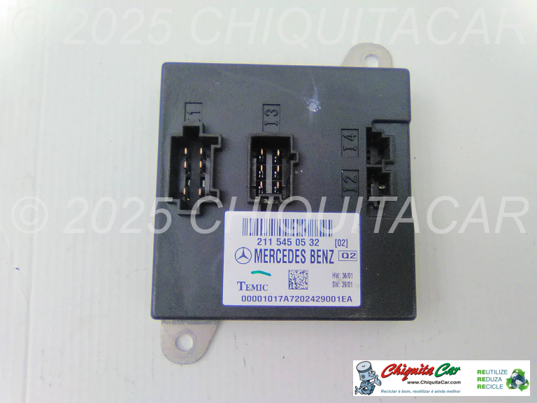 MODULO COMANDO SAM FRENTE MERCEDES Classe E (211)  [2002-2009]
