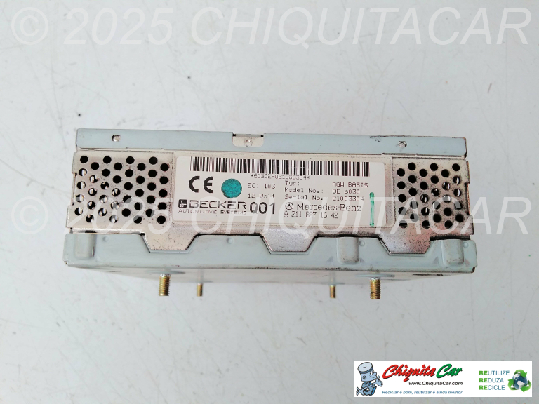 AMPLIFICADOR AUDIO MERCEDES Classe E (211)  [2002-2009]