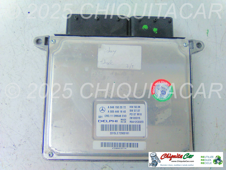 CENTRALINA MOTOR MERCEDES Classe C (204)  [2007-2015]