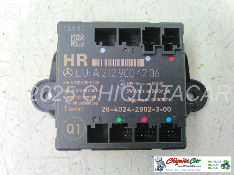 MODULO PORTA TRAS DTA MERCEDES Classe E (212)  [2009-2017]