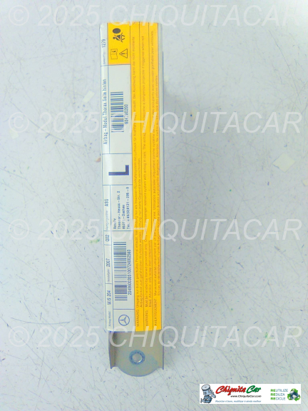 AIRBAG BANCO ESQ MERCEDES Classe C (204)  [2007-2015]
