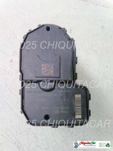 BORBOLETA ADMISSÃO MOTOR MERCEDES Classe C (204)  [2007-2015]