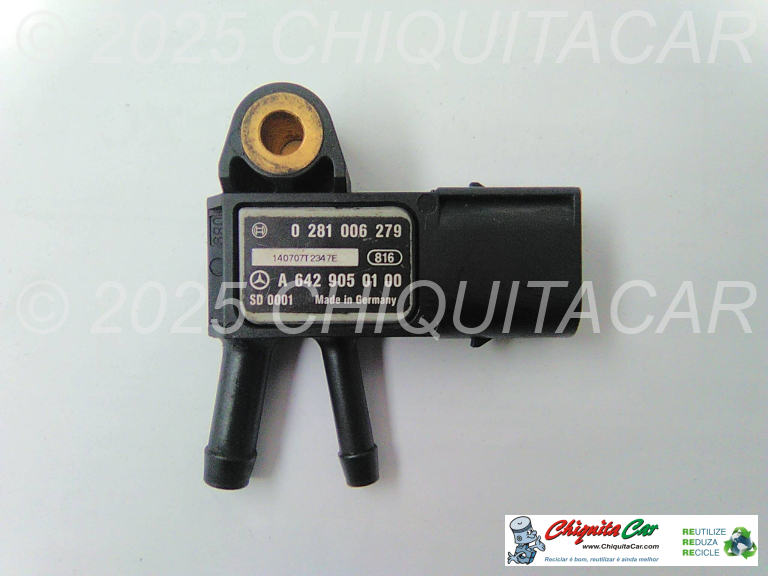 SENSOR GAS ESCAPE MOTOR MERCEDES Classe E (211) 