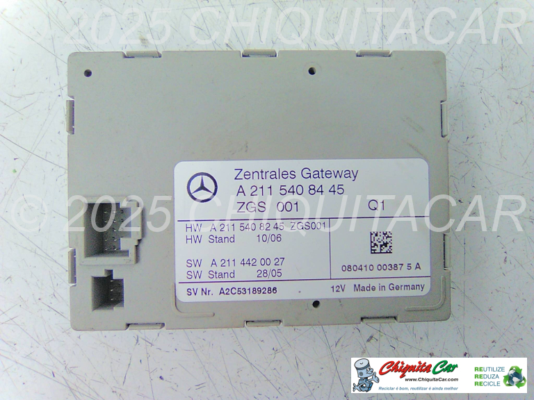 MODULO DIAGNOSTICO SISTEMA MERCEDES Classe E (211) 