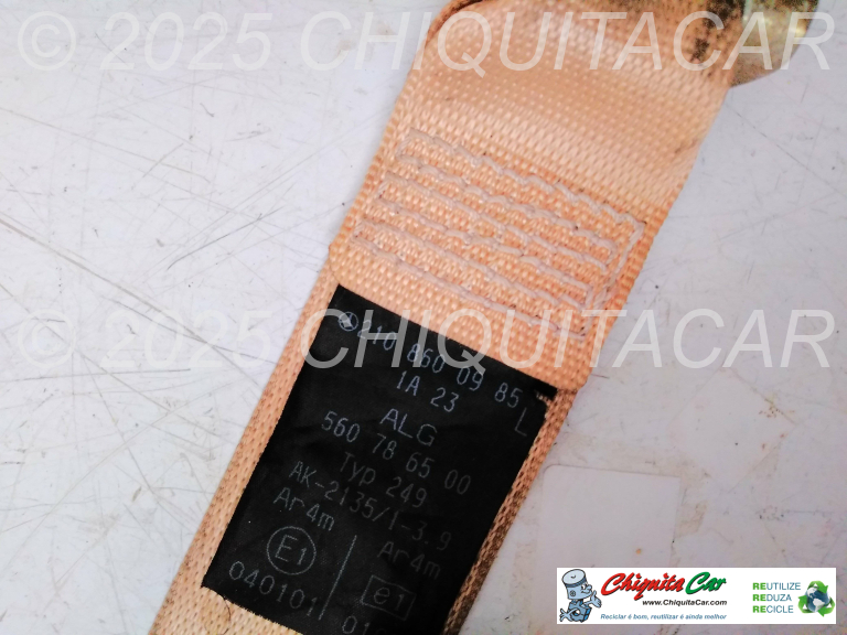CINTO SEGURANÇA TRAS ESQ MERCEDES Classe E (210) 