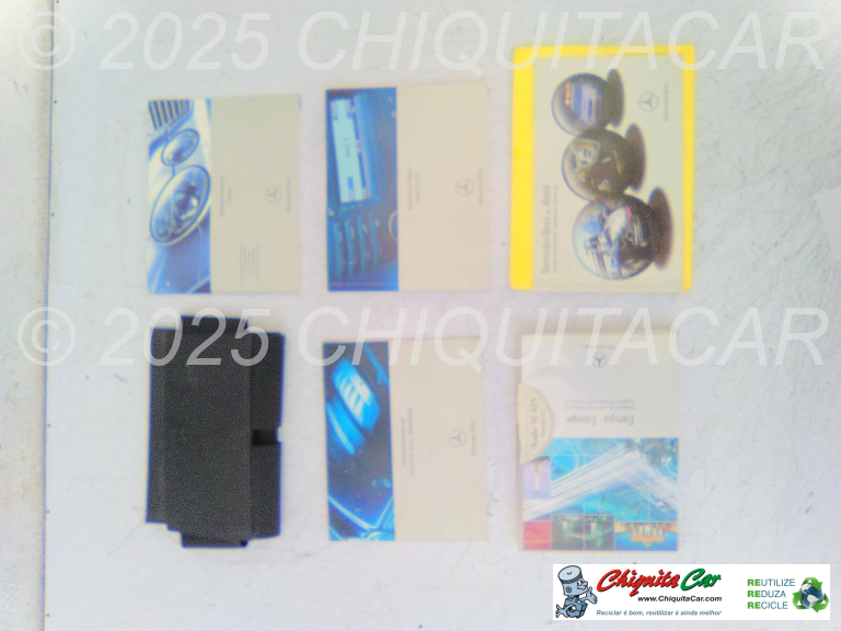PASTA DOCUMENTOS MERCEDES Classe E (211) 