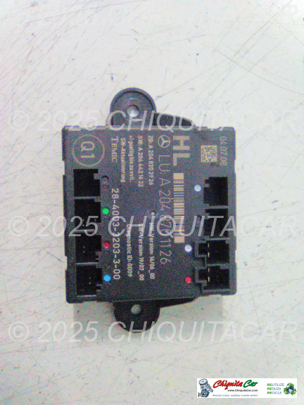 MODULO PORTA TRAS ESQ MERCEDES Classe C (204) 