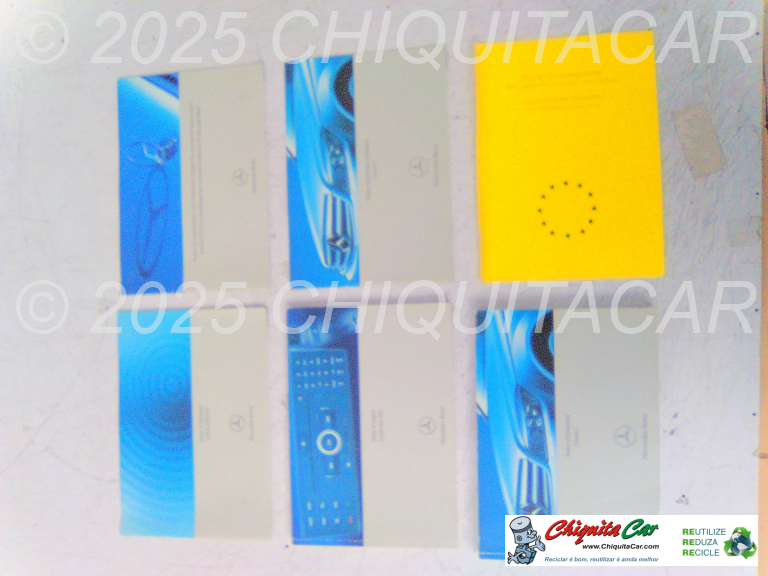 PASTA DOCUMENTOS MERCEDES Classe C (204) 