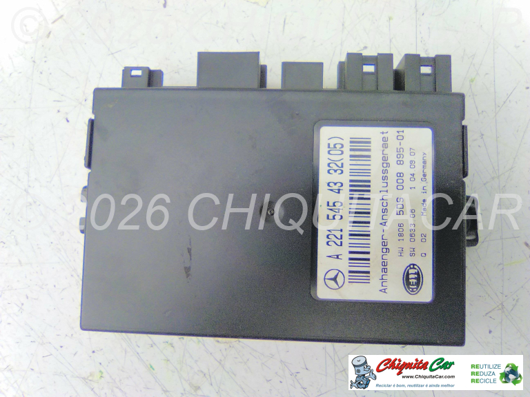 MODULO REBOQUE MERCEDES Classe C (204) 