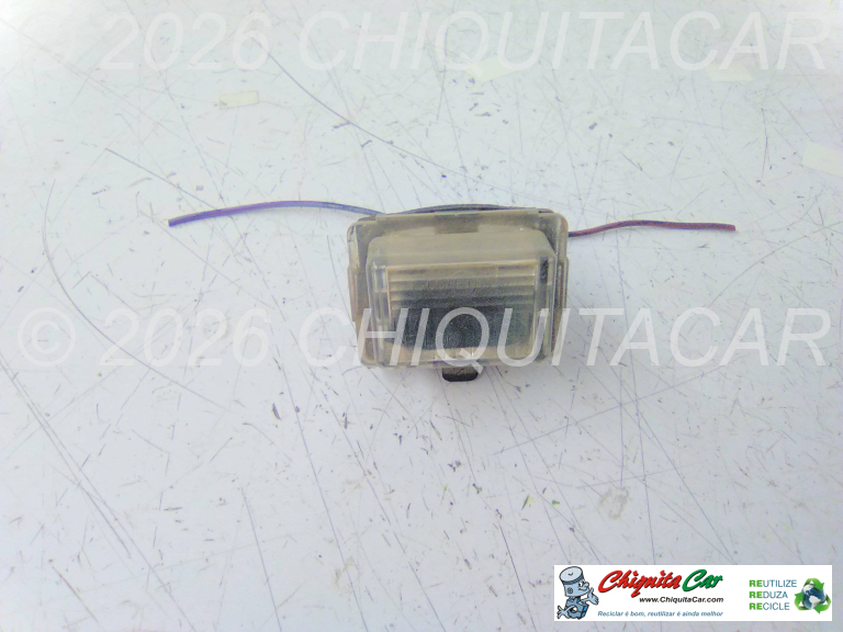 LUZ CHAPA MATRICULA MERCEDES Classe C (204) 