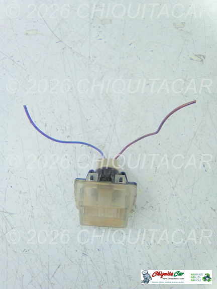 LUZ CHAPA MATRICULA MERCEDES Classe C (204) 