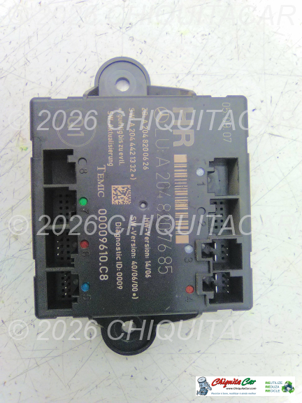 MODULO PORTA TRAS DTA MERCEDES Classe C (204) 