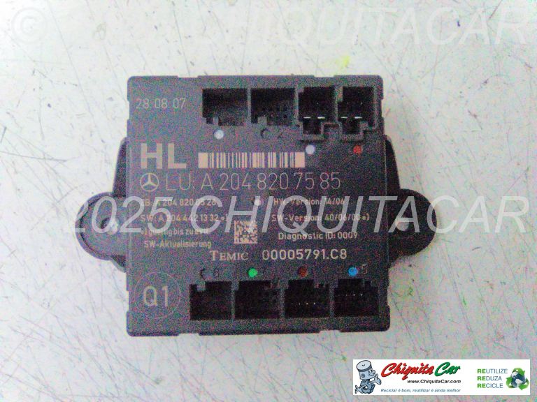 MODULO INTERRUPT PORTA TRAS ESQ MERCEDES Classe C (204) 