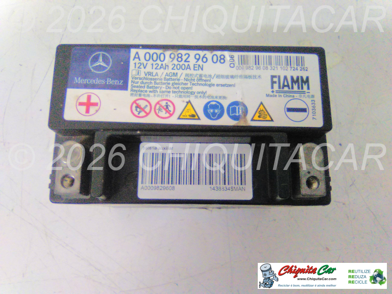 BATERIA AUXILIAR MERCEDES Classe E (211) 