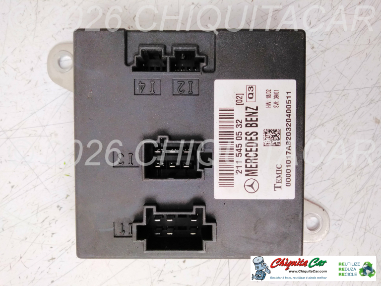 MODULO COMANDO SAM FRENTE MERCEDES Classe E (211) 