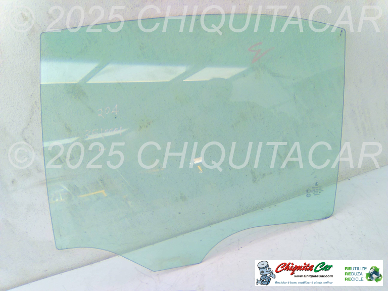 VIDRO PORTA TRAS ESQ  MERCEDES Classe C (204) 