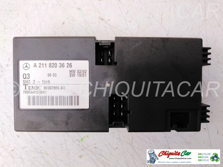 MODULO AQUECIMENTO BANCOS MERCEDES Classe E (211) 