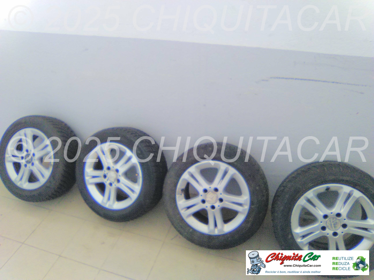 CONJUNTO RODAS C/ JANTE ALUM MERCEDES Classe E (211) 