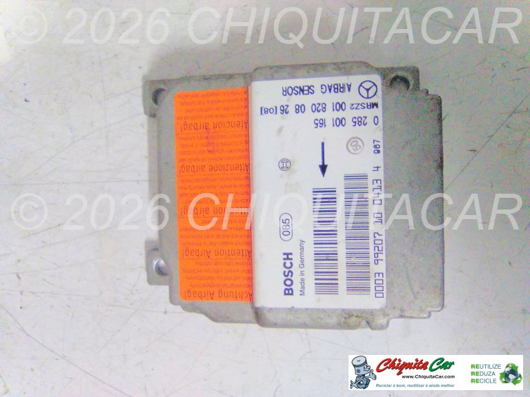 CENTRALINA AIRBAG/CINTOS  MERCEDES SLK (170) 