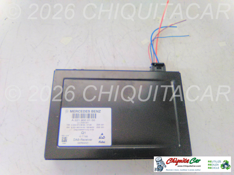 MODULO RADIO MERCEDES Classe E (212) 