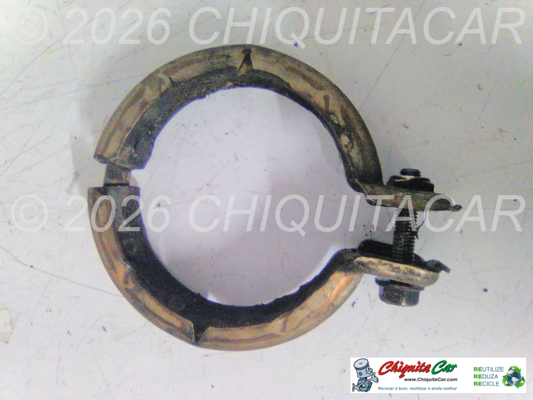 BRAÇADEIRA ESCAPE FRENTE TURBO COMPRESSOR  MERCEDES Classe E (211) 